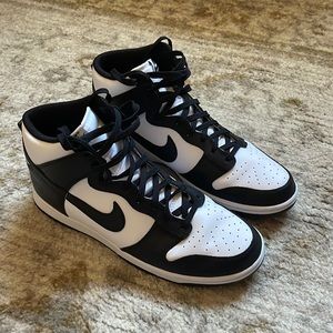 Nike Dunk High Black White Size 11.5